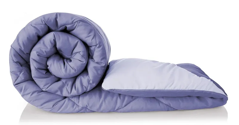 [Apply 6% Coupon] BSB HOME 220 GSM Solid Plain Reversible Summer Microfiber AC Comforter/Duvet| All Season Single Size 3 Layered Quilted Blanket for Single Bed (220 cm Rs. 584