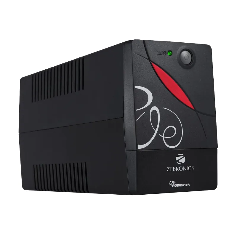[Apply 8% Coupon] ZEBRONICS Zeb-U725 600VA UPS for Desktop/PC/Computers (not for Routers) with Automatic Voltage Regulation, with 2 Years on Electronics and 1 Year on Rs. 1728