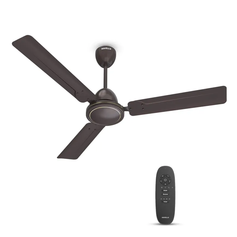 [Apply ₹690 Coupon] Havells 1200mm Ambrose DX BLDC Motor Ceiling Fan for Home | Remote Controlled, High Air Delivery Fan | 5 Star Rated, Upto 60% Energy Saving| Power: Rs. 1999