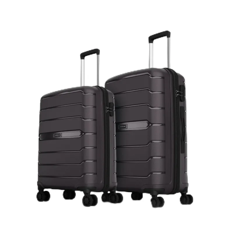 Aristocrat Liberty Set of 2 (Cabin+Medium) Trolley Bags, Saddle Brown Rs. 2329