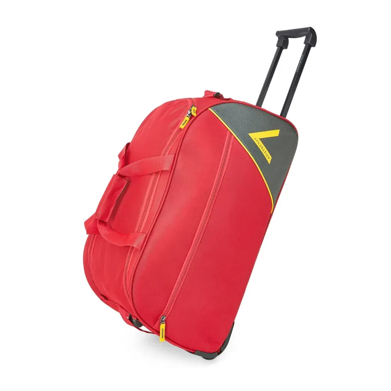 Aristocrat Polyester Solid Pattern Dream Nxt Dft (H) 65 Duffle Bag, (Red, Medium), 66.5 x 35.5 x 32.5 Centimeters Rs. 1299