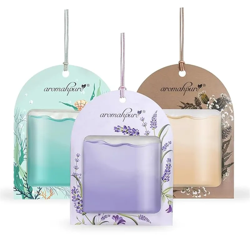 Aromahpure Gel Wink Hanging Car Perfume | Long-Lasting Gel Based Car Air Freshener | Car Accessories | Last Up to 30 Days (Lavender-Musk-Ocean) Rs. 161