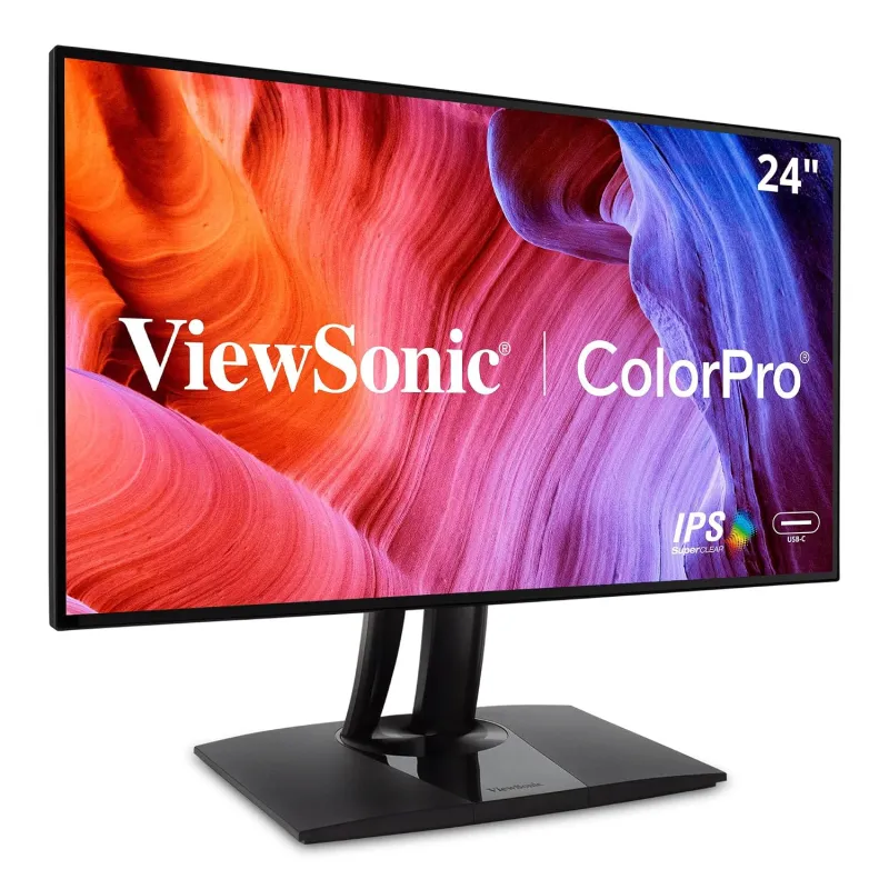 [Axis/ICICI CC] ViewSonic 24 Inch Colorpro Professional FHD IPS Monitor, Delta-E, TÜV SÜD tested,100%sRGB &100% Rec.709 coverage, Advance Ergonomics,Type-C 65W Rs. 8091