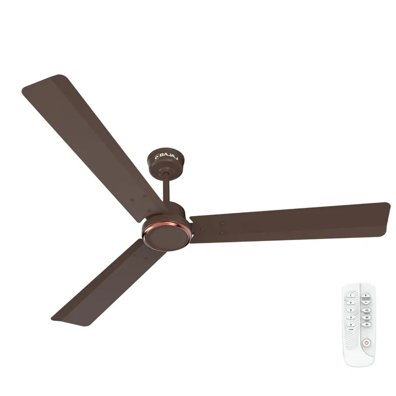 Bajaj Classico Sleek Plus 5S 1200MM (48”) BLDC Ceiling Fan with Remote | BEE 5 Star Rated Energy Efficient | Power Saving | Sleek Compact Design | Rs. 2599