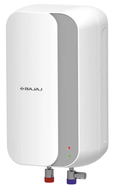 Bajaj Prohot 3 Litre Instant Water Heater | 3KW Vertical Geyser for Bathroom & Kitchen | Fast Heating Element | High Grade SS Tank | Multiple Safety Rs. 2699