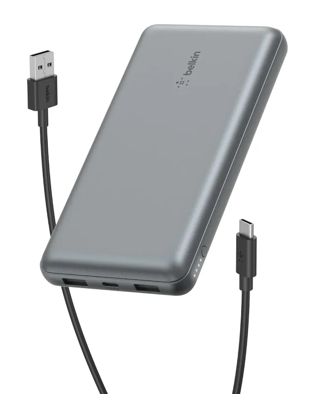 Belkin 20000 mAh Power Bank | Super Fast Charging | USB-C PD Port | 15W Charging for iPhone Series (16, 16 Pro Max), Samsung Galaxy, Google Pixel & Rs. 1299