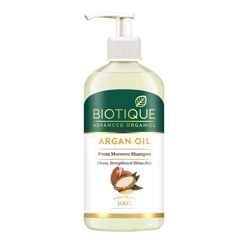 Biotique Argan Oil Hair Shampoo from Morocco (Cleans, Strengthens and Shines Hair), 300ml Rs. 174