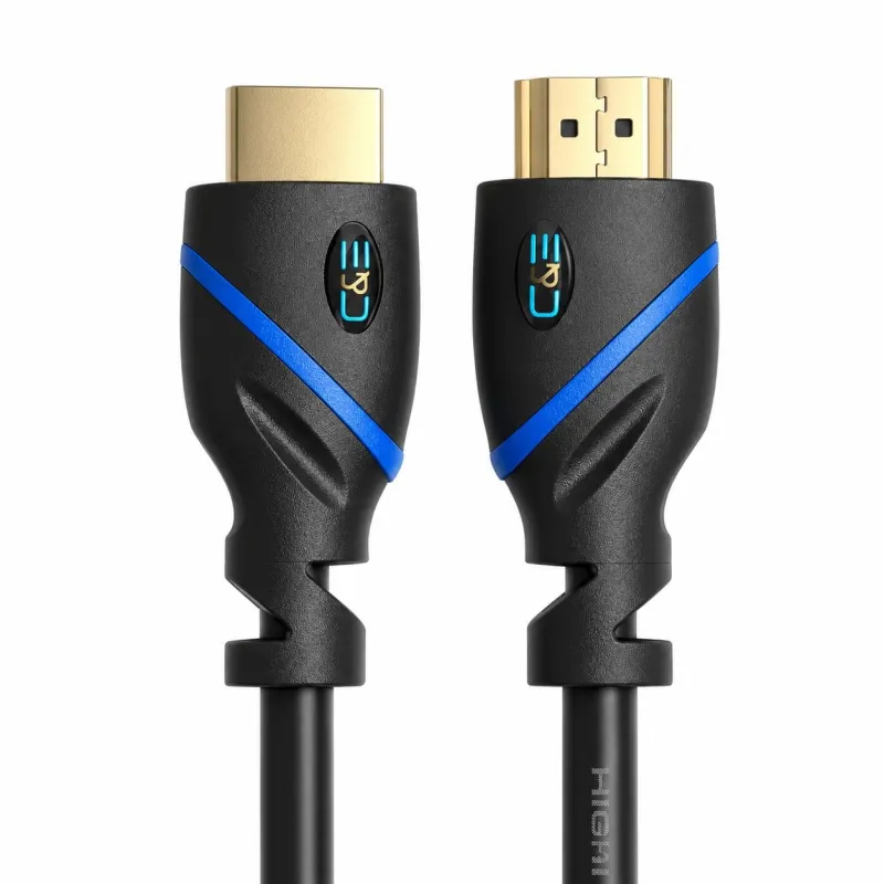 C&E High Speed HDMI Cable 3 ft. 4K Resolution (0.9m) Supports Ethernet, HD, HDR Video, Bandwidth 10.2Gbps, Audio Return Channel, (Latest Standard) Rs. 93