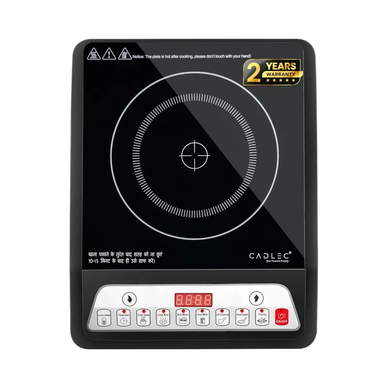CADLEC CookMate_5 2000W Induction Cooktop for Home & Kitchen | Quick & Efficient Cooking, 7 Cooking Modes, LED Display, Auto Shut-Off & Overheat Rs. 1299