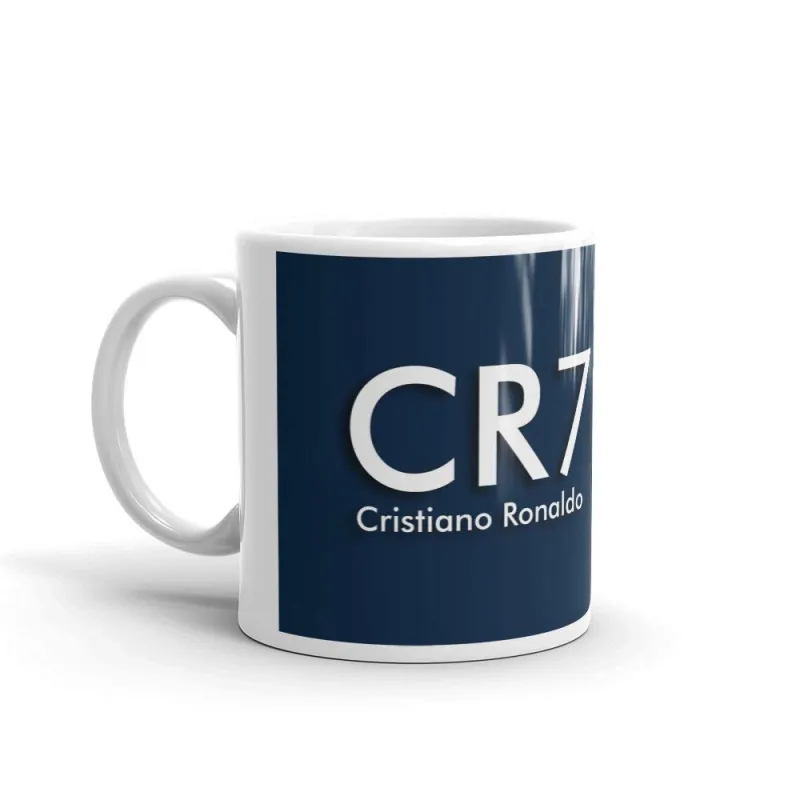 CHHAAP Cr7 Cristiano Ronaldo Printed Microwave Safe White Ceramic Coffee Mug (350 ml) (SP1 07) Rs. 137