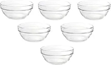 Chutney Bowls Set Transparent, 30Ml, Pack of 6 Rs. 199