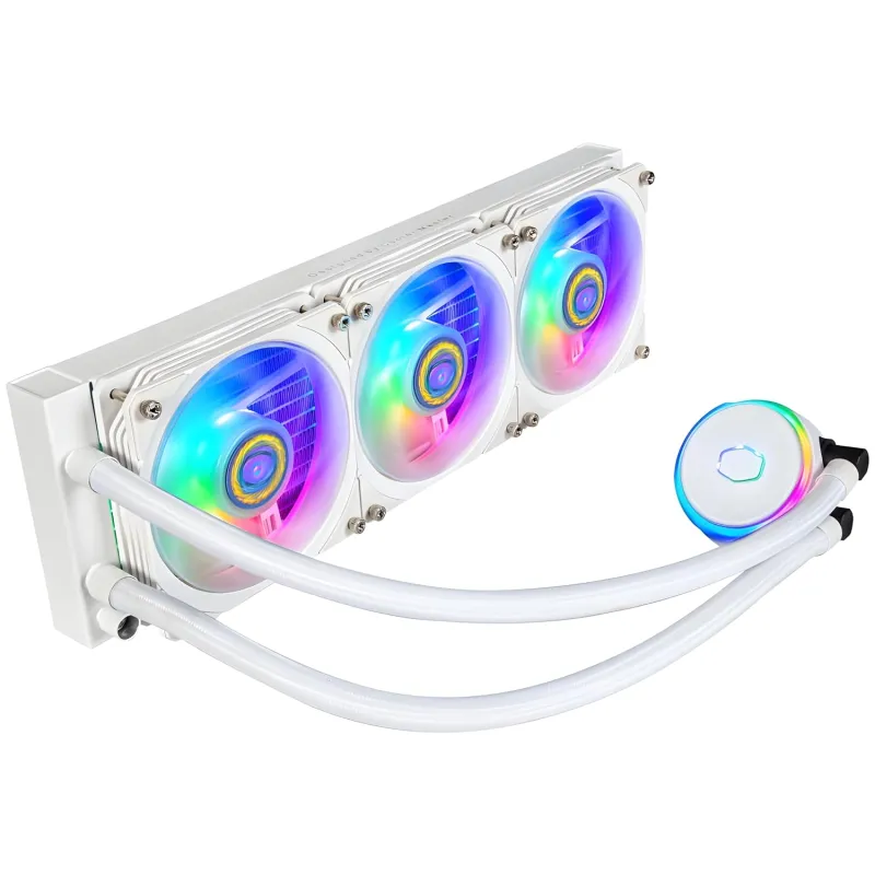 Cooler Master PL360 Flux CPU Liquid Cooler – White | Support Intel & AMD CPU Socket TR4, AM5, AM4, AM3 LGA1700, 1200, 2066, 1151 | Copper Base | Dual Rs. 7537