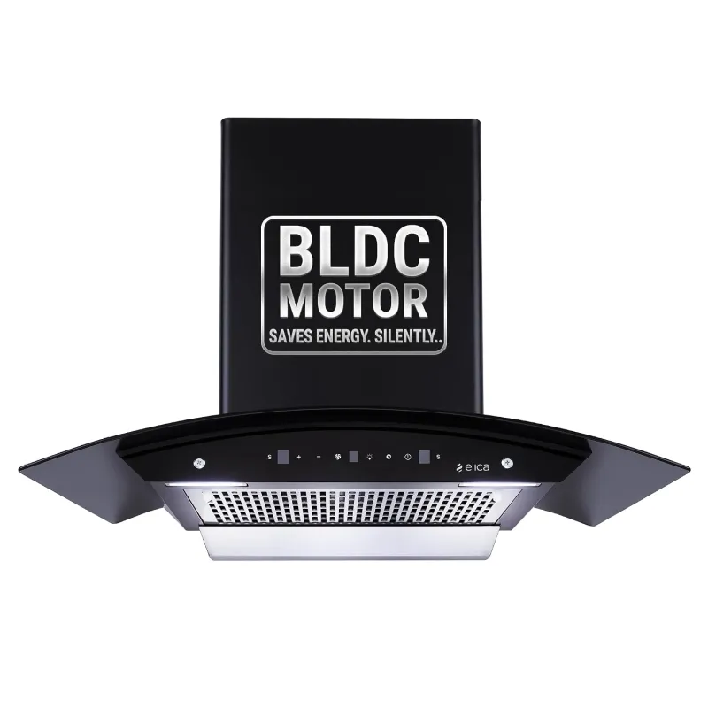 [Coupon + Apay ICICI NC EMI] Elica 90cm 1500 m3/hr BLDC Filterless Autoclean Kitchen Chimney with 15 Years Motor & 5 Years Comprehensive Warranty | WDFL 900 BLDC HAC LTW MS NERO Rs. 13875