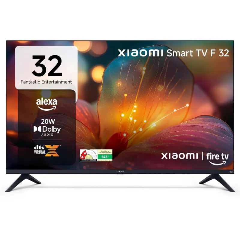 [Coupon + Axis/ICICI CC] Xiaomi 80 cm (32 inch) Smartchoice F Series HD Ready Smart LED Fire TV L32MB-FIN Rs. 10699