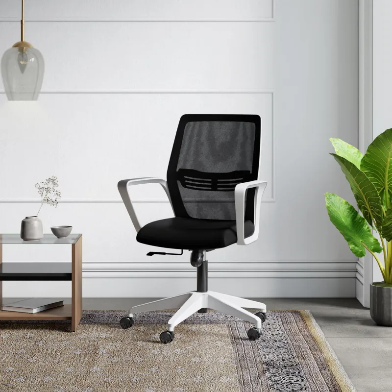 [Coupon + HDFC CC OFFER] Interio by Godrej Vurv Mesh Mid Back Study Chair Rs. 4352