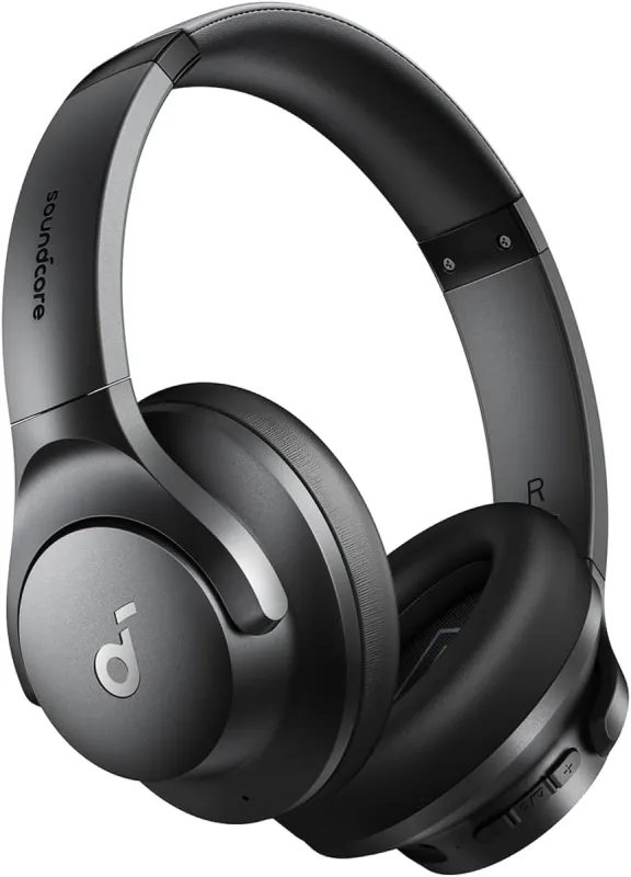 [Coupon + ICICI / AXIS CC] soundcore by Anker Q20i Wireless Bluetooth Over-Ear Headphones with Hybrid Active Noise Cancelling, 40h Playtime in ANC Mode, Hi-Res Audio, Deep Rs. 3888