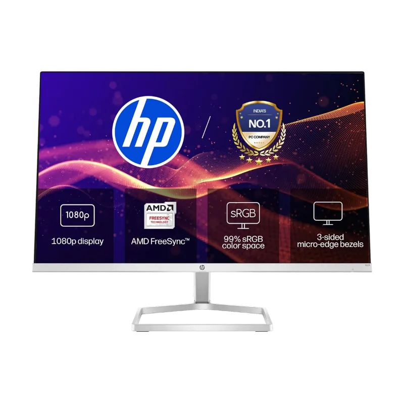 [Coupon + ICICI CC] HP M22f 21.5-inches, 54.6 cm, FHD Monitor Eye Safe Certified Full HD IPS 3-Sided Micro-Edge Monitor, 75Hz, AMD Free Sync with 1xVGA, 1xHDMI 1.4 Rs. 6699