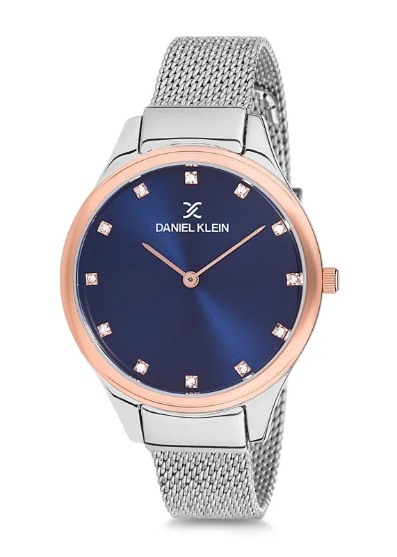 Daniel Klein Metal Analog Blue Dial Women’s Watch-Dk12204-6 Rs. 1619