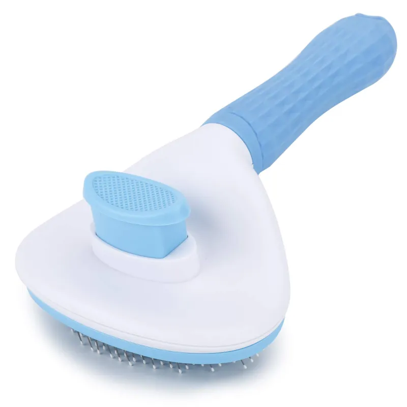 Depets Self Cleaning Slicker Brush, Pet Grooming Shedding Brush for Dogs and Cats – Easy to Remove Loose Undercoat, Pet Massaging Tool Suitable for Rs. 128