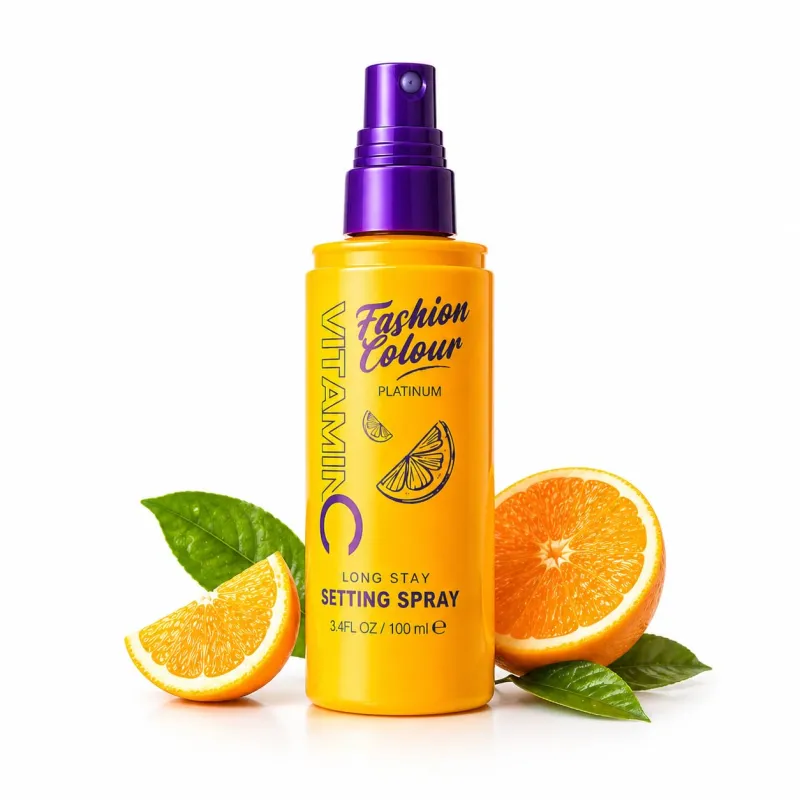 FASHION COLOUR Platinum Vitamin C Setting Spray For Face Makeup | Long Stay | Matte Finish | Formulated With Vitamin C | Lightweight | Brighten | Rs. 166