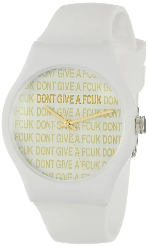 FCUK Analog White Dial Unisex-Adult’s Watch-FC173W Rs. 748