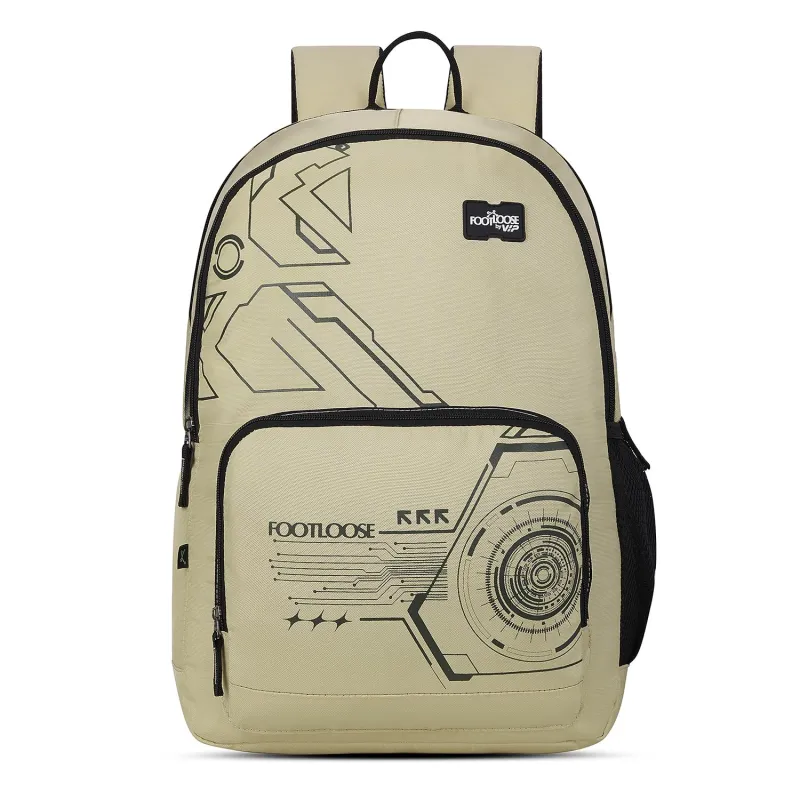 FOOTLOOSE by Skybags Nomad 26L Laptop Backpack,15.6″, 3 Compartments, Beige Rs. 429