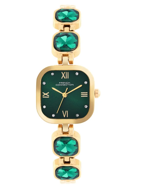 French Connection Auroraé Analog Greenstone Dial Watch for Women-FCN0178NGM Rs. 1784