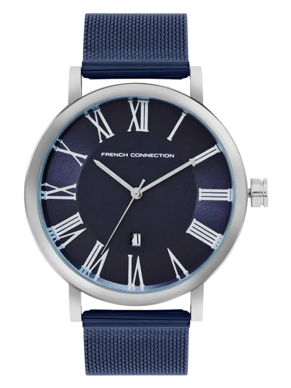 French Connection Stainless Steel Spring-Summer 2023 Analog Blue Dial Men’s Watch-Fcn00045F, Band_Black Rs. 1362