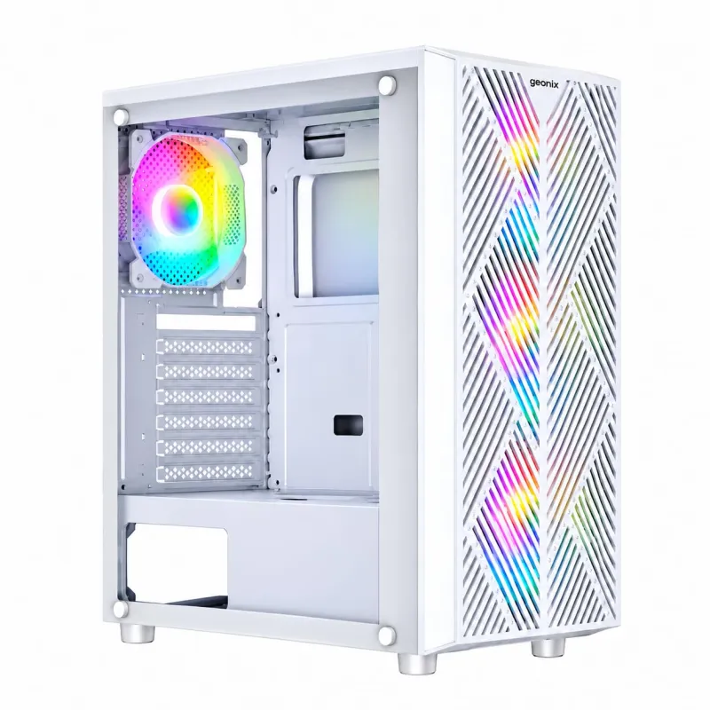 Geonix Hercules Rome Gaming Cabinet, 4 ARGB Fans, White Rs. 1899