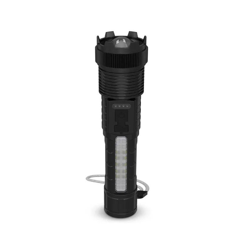 Goldmedal Torcia 40 5W LED Rechargeable Torch Light | Long Range Beam Rs. 441