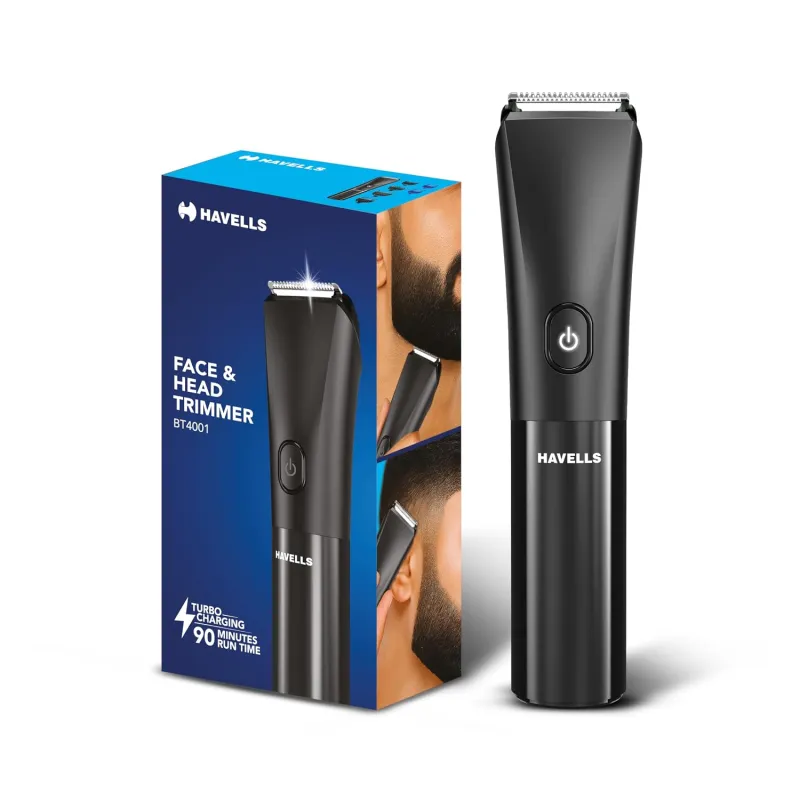 Havells Beard & Hair 7 in 1 Trimmer |2-in-1 Special Blade| Comes with 4 Beard & 2 Hair Combs|Type C Turbo Charge|No Nicks & Cuts|2 Year Rs. 549