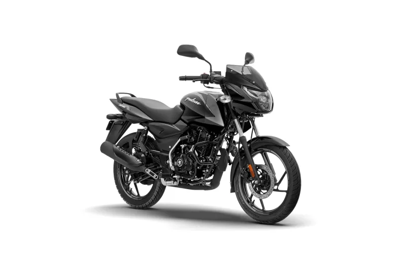[HDFC CC] Bajaj Pulsar 125 Neon Disc Bike Ebony Black Grey Booking for Ex-Showroom Price Rs. 79694