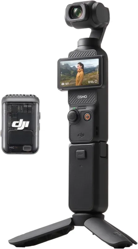 [HDFC CC] DJI Osmo Pocket 3 Creator Combo, Vlogging Camera with 1” CMOS & 4K/120fps Rs. 42990