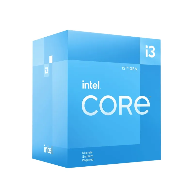 [HDFC CC] Intel Core i3 12100F 12th Gen Generation Desktop PC Processor 4 CPU with 12MB Cache and up to 4.30 GHz Clock Speed LGA 1700 Socket Rs. 9585