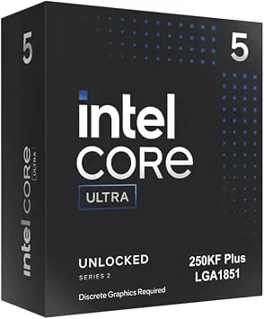 [HDFC CC] Intel® Core™ Ultra 5 Processor 250KF Plus 18 cores (6 P-cores + 12 E-cores) up to 5.3 GHz Rs. 23729