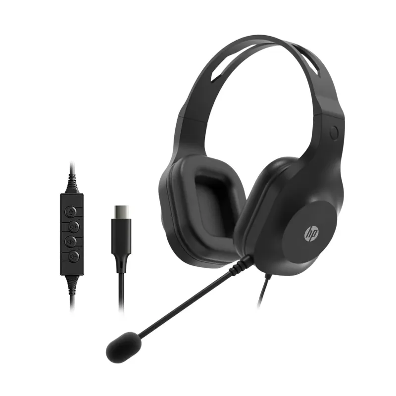 HP 320C USB Wired Headset, Black, 212 gm (CH8D5AA) Rs. 1285