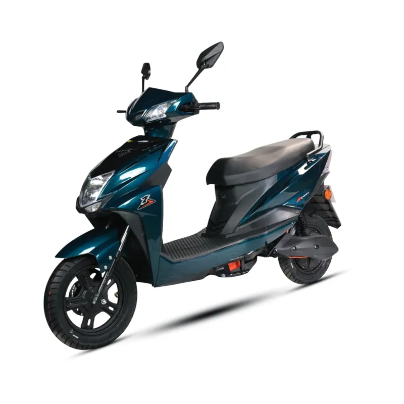 [ICICI / AXIS CC] AMO Electric Scooter Single Light Lead Acid Range- 60-70 Km Low Speed Non RTO in Green with Portable Charger (Green) Rs. 39500