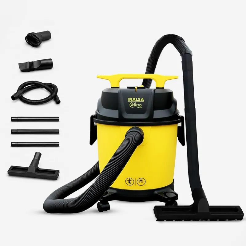 [ICICI / AXIS CC EMI] INALSA Wet and Dry Vacuum Cleaner for Home,10 LTR Capacity,1200 W, 17 kPa Suction, Blower Function, Wet Vacuum Cleaner for Sofa, House Cleaning Rs. 3330