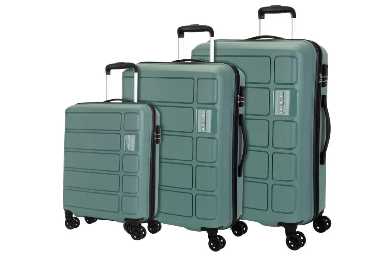 [ICICI CC] Kamiliant by American Tourister 3 Pc Harrier Edge 8W Set 56 Cm, 68 Cm & 78 Cm – Small, Medium & Large Polypropylene(PP) Hardside 8 Wheels Spinner Rs. 3483