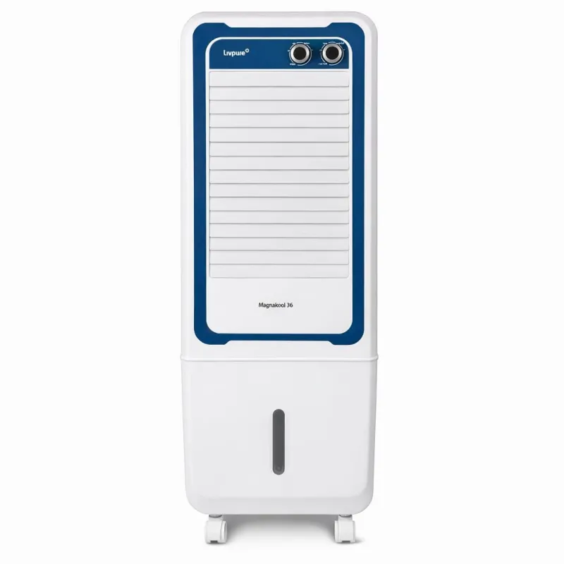 [ICICI CC] Livpure Magnakool Tower 36L Air Cooler|High Speed Air Delivery|188 Sq.Ft. Large Area Coverage|Ice Chamber|High Density Honeycomb Pads|Inverter Rs. 4968