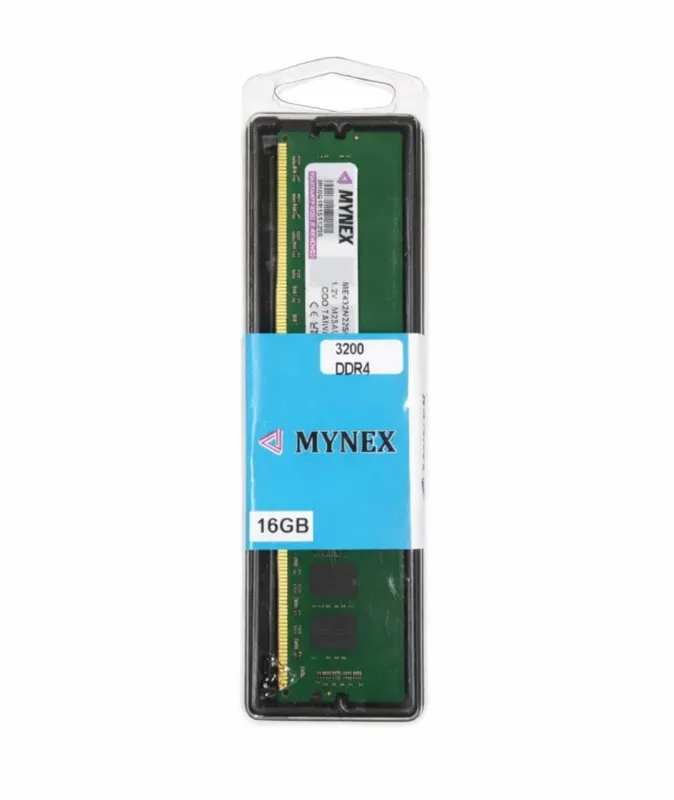 [ICICI CC] MYNEX 16GB DDR4 3200MHz Desktop RAM | High Performance | Plug-and-Play | ME432N22S8-16G (ME432N22S8-16G) Rs. 7368