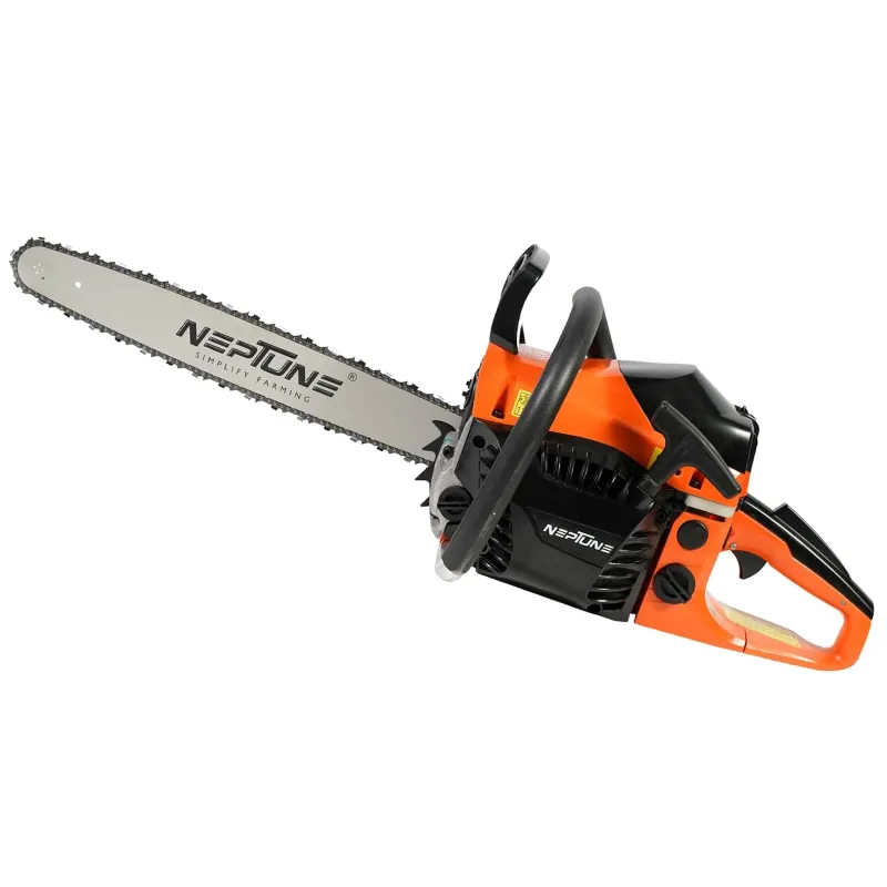 [ICICI CC] Neptune Simplify Farming CS-58 Heavy Duty 58CC Powerful 2 Stroke Petrol Chain Saw | Woodcutting Saw with 22″ Blade| Professional Wood Cutter Saw, Rs. 6655