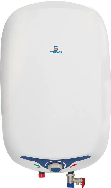 [ICICI CC] Standard Ameo 25 L Storage Water Heater | 5 Star Rated | Wall Mounting |Led Indicators| Dual Safety With Automatic Thermal Cut Off (White) Rs. 6570