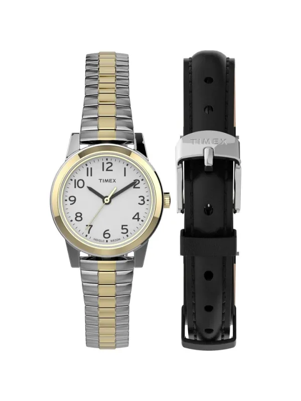 [ICICI CC] TIMEX Main Street Women 26 mm White Dial Analog Watch TWG027800 Rs. 3591