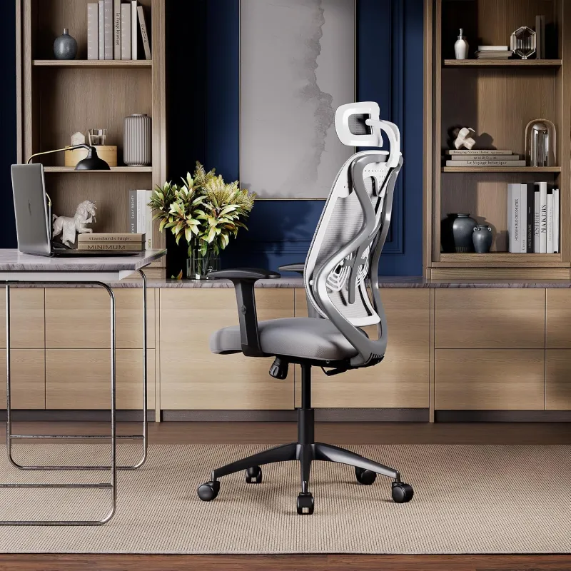 [ICICI CC] Wakefit Gravita Ergonomic Office Chair for Work | 3 Year Warranty | Multi-Lock Seat Slider and Recline | Soft Armrest with 3D Adjustability| Strong Rs. 6479