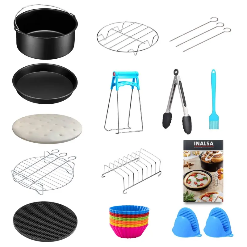 Inalsa Air Fryer cum OTG Accessory Box, Set of 27 Pcs Compatible with Air Fryer (Cooking Capacity 2.9L and above) and OTG (10L and above capacity), Rs. 2033