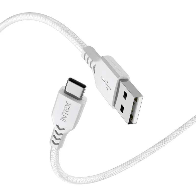 Intex SPEED 3A USB to Type C Fast Charging & Data Sync Tangle Free Cable, Output 480 Mbps for BT Speaker, Mobile, Tablet, TWS & Other Type C Devices– Rs. 91