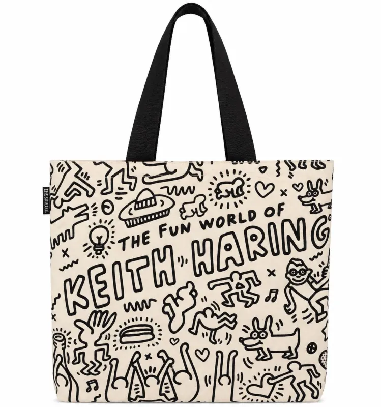 Keith Haring The Fun World of Tote Bag Rs. 99
