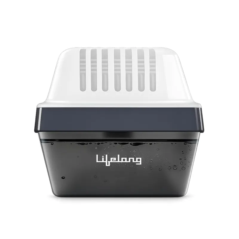 Lifelong Moisture Absorber Reusable Box with Refill Pouch (400g) for Wardrobe, Bathroom & Bedroom | Dampness & Odour Remover, Prevents Mould & Rs. 228