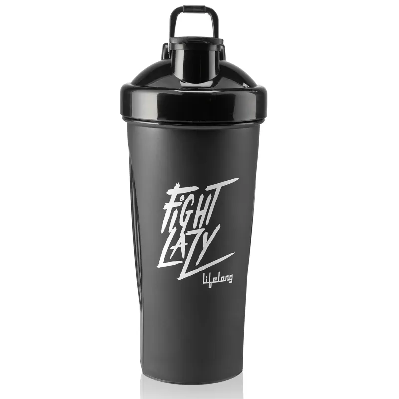 Lifelong Protein Shaker|100% Leakproof Stylish Protein Shaker Bottle|Sipper Bottle|Gym Bottle for Protein- 700ml (LLSHB04, Black) |Plastic Rs. 89